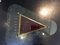 Triangular Brass and Glass Coffee Table by Gio Ponti, 1950s 10