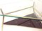 Triangular Brass and Glass Coffee Table by Gio Ponti, 1950s, Image 9