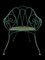 Mesa y silla de jardín de hierro retorcido, década de 1900. Juego de 2, Imagen 9