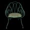 Twisted Iron Garden Chair and Table, 1900s, Set of 2, Image 10