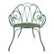 Twisted Iron Garden Chair and Table, 1900s, Set of 2, Image 8