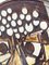 Piatto cubista dipinto a mano, anni '50, Immagine 5