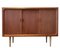 Danish Cabinet in Teak with Sliding Doors, 1960s, Image 1