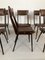 Esszimmerstühle aus Holz & Metall von Carlo Ratti, 1950er, 6 . Set 5
