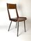 Wood and Metal Dining Chairs by Carlo Ratti, 1950s, Set of 6 10