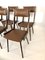 Wood and Metal Dining Chairs by Carlo Ratti, 1950s, Set of 6 12