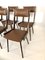 Wood and Metal Dining Chairs by Carlo Ratti, 1950s, Set of 6, Image 12