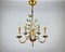 Italian 5-Arm Chandelier by Banci Firenze, 1970s 1