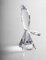 Scultura di uccello in cristallo di Daum France, anni '50, Immagine 1