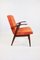 Orange Easy Chair attributed to Mieczyslaw Puchala, 1970s 4