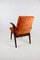 Orange Easy Chair attributed to Mieczyslaw Puchala, 1970s, Image 5