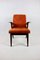 Orange Easy Chair attributed to Mieczyslaw Puchala, 1970s 2