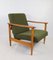 GFM-142 Chair in Olive Bouclé attributed to Edmund Homa, 1970s, Image 1