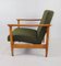 GFM-142 Chair in Olive Bouclé attributed to Edmund Homa, 1970s 7