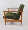 GFM-142 Chair in Olive Bouclé attributed to Edmund Homa, 1970s, Image 7