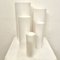 Nesting Vases in White Methacrylate, 1970s, Set of 5, Image 1