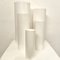 Nesting Vases in White Methacrylate, 1970s, Set of 5 5