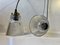 Scandinavian Pendant Lamps in Glass and Brass, 1980s, Set of 2, Image 5