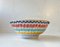 Italian Hand-Painted Ceramic Bowl by S. R. L. Primula, 1970s 1