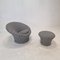 Mushroom Lounge Chair and Ottoman by Pierre Paulin for Artifort, 1960s, Set of 2 3