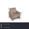 Fauteuil Hukla en Tissu Beige 2