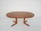 Large Teak Extendable Dining Table attributed to Niels Otto Moller for Gudme Mobelfabrik, Denmark, 1960s, Image 5