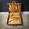 Vintage Cognac Color Leather Suitcase 9