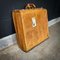Vintage Cognac Color Leather Suitcase 3
