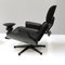 Black Collection Edition Lounge Chair & Ottoman & C Stool by Charles & Ray Eames for Vitra, 2004, Set of 3 4