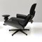 Fauteuil & Ottomane & Tabouret C Black Collection Edition par Charles & Ray Eames pour Vitra, 2004, Set de 3 4