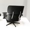 Black Collection Edition Lounge Chair & Ottoman & C Stool by Charles & Ray Eames for Vitra, 2004, Set of 3 5