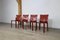 Cab 412 Dining Chairs by Mario Bellini for Cassina, 1970s, Set of 4 3