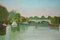 Jackson, Petersham Meads Towards Richmond Bridge, 21st Century, Oil on Board 3