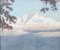 Artista sconosciuto, Paesaggi di montagna, Dipinti ad olio su cartoncino, set di 2, Immagine 6