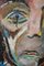 Tello, Ritratto espressionista, fine XX secolo, Olio su tavola, con cornice, Immagine 3