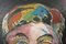 Tello, Ritratto espressionista, fine XX secolo, Olio su tavola, con cornice, Immagine 5