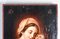 Ikone Madonna mit Kind und silberner Riza, 1800 16
