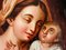 Ikone Madonna mit Kind und silberner Riza, 1800 7