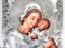 Ikone Madonna mit Kind und silberner Riza, 1800 4