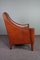 Fauteuil Vintage en Cuir Marron 3