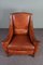 Vintage Brown Leather Armchair 6