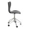 Seven Office Chair 3117 in Black Classic Leather by Arne Jacobsen for Fritz Hansen, 2000s, Image 2