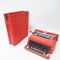 Mid-Century Valentine Schreibmaschine von Ettore Sottsass & Perry King für Olivetti 1