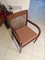 Theater Armchair with Faux Leather Seat 1