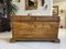 Vintage Peasant Chest with Iron Handles 1