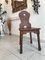 Vintage Rustic Farm Dining Chair in Pine 1