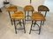 Vintage Barstool in Wood & Iroon 1