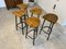 Vintage Barstool in Wood & Iroon 8