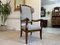 Vintage Sessel aus Stoff & Holz 3