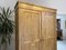 Art Nouveau Farm Cabinet in Natural Wood 5